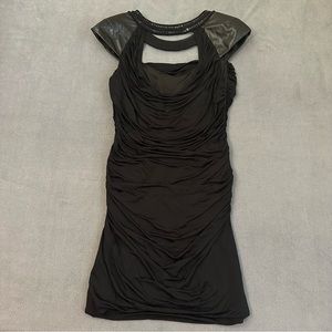 Laundry Shelli Segal Black Sheath Dress Womens 6